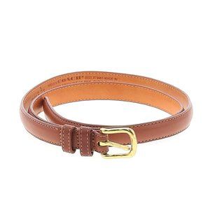 COACH Vintage Unisex Leather Belt British Tan 34